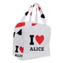 I love alice Boxy Hand Bag View3