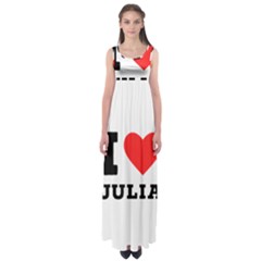 I Love Julia  Empire Waist Maxi Dress by ilovewhateva