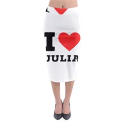 I love Julia  Midi Pencil Skirt