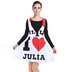 I love Julia  Plunge Pinafore Dress