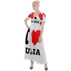 I Love Julia  Button Up Short Sleeve Maxi Dress by ilovewhateva