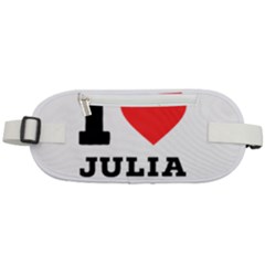 I love Julia  Rounded Waist Pouch