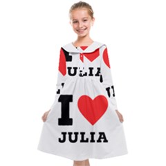 I Love Julia  Kids  Midi Sailor Dress by ilovewhateva