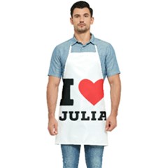 I Love Julia  Kitchen Apron by ilovewhateva