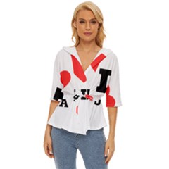 I Love Julia  Lightweight Drawstring Hooded Top by ilovewhateva