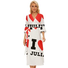 I Love Julia  Midsummer Wrap Dress by ilovewhateva