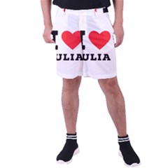 I love Julia  Men s Pocket Shorts