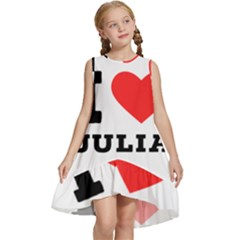 I Love Julia  Kids  Frill Swing Dress by ilovewhateva