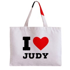 I Love Judy Zipper Mini Tote Bag by ilovewhateva