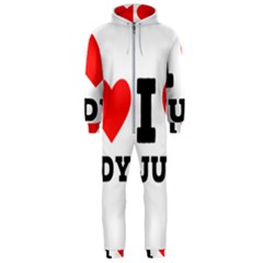 I Love Judy Hooded Jumpsuit (men) by ilovewhateva