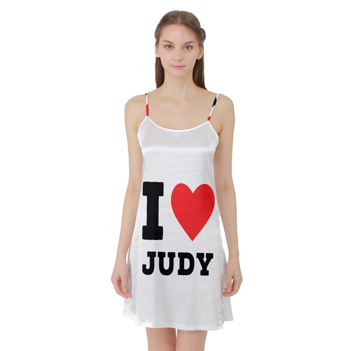 I love judy Satin Night Slip