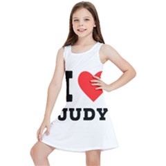 I Love Judy Kids  Lightweight Sleeveless Dress by ilovewhateva