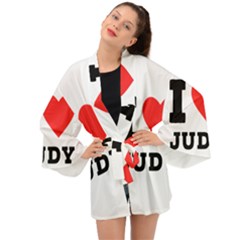 I Love Judy Long Sleeve Kimono by ilovewhateva