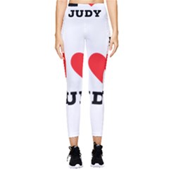 I Love Judy Pocket Leggings  by ilovewhateva