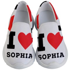 I Love Sophia Kids Lightweight Slip Ons by ilovewhateva