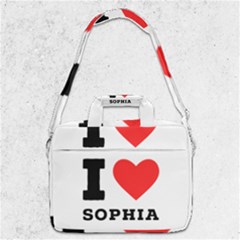 I Love Sophia Macbook Pro 13  Shoulder Laptop Bag  by ilovewhateva