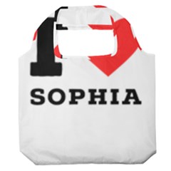 I Love Sophia Premium Foldable Grocery Recycle Bag by ilovewhateva