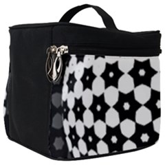 Sphere Spherical Circular Monochrome Circle Art Make Up Travel Bag (big) by Jancukart