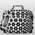 Sphere Spherical Circular Monochrome Circle Art MacBook Pro 16  Shoulder Laptop Bag View3