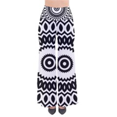 Circular Concentric Radial Symmetry Abstract So Vintage Palazzo Pants