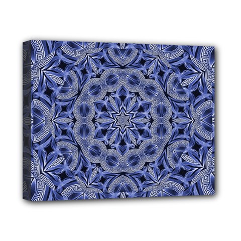 Mandala Pattern Rosette Kaleidoscope Abstract Canvas 10  X 8  (stretched) by Jancukart