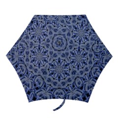 Mandala Pattern Rosette Kaleidoscope Abstract Mini Folding Umbrellas