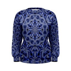 Mandala Pattern Rosette Kaleidoscope Abstract Women s Sweatshirt