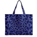 Mandala Pattern Rosette Kaleidoscope Abstract Zipper Mini Tote Bag View1