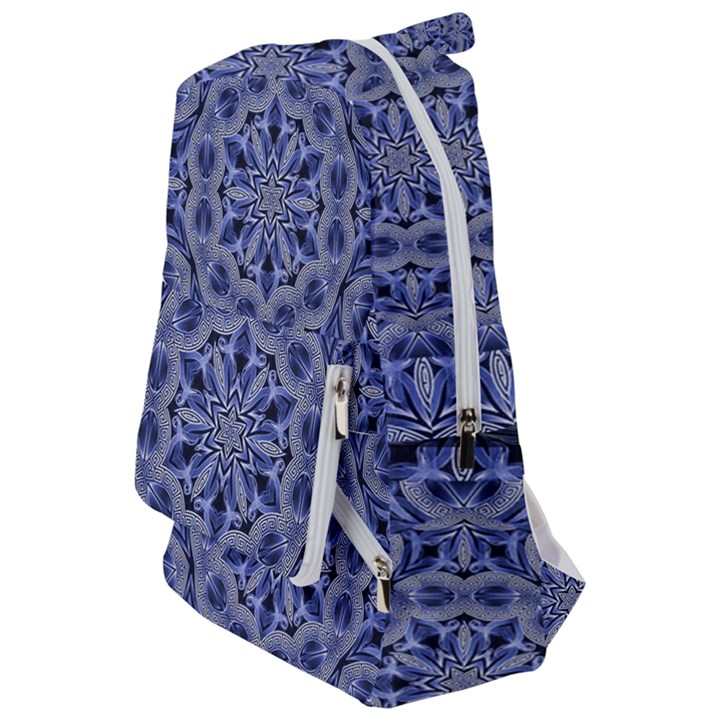 Mandala Pattern Rosette Kaleidoscope Abstract Travelers  Backpack