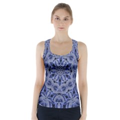 Mandala Pattern Rosette Kaleidoscope Abstract Racer Back Sports Top