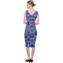 Mandala Pattern Rosette Kaleidoscope Abstract Sleeveless Pencil Dress View4