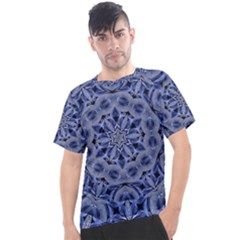 Mandala Pattern Rosette Kaleidoscope Abstract Men s Sport Top by Jancukart