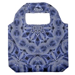 Mandala Pattern Rosette Kaleidoscope Abstract Premium Foldable Grocery Recycle Bag