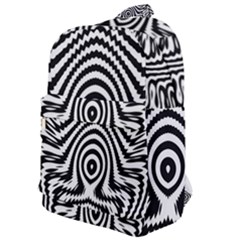 Monochrome Symmetry Abstract Classic Backpack