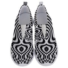 Monochrome Symmetry Abstract No Lace Lightweight Shoes