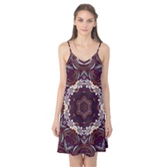 Rosette Kaleidoscope Mosaic Abstract Background Camis Nightgown 