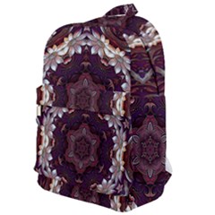 Rosette Kaleidoscope Mosaic Abstract Background Classic Backpack