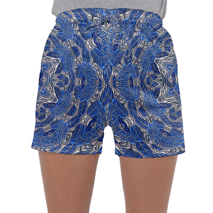 Mandala Rosette Kaleidoscope Abstract Background Sleepwear Shorts