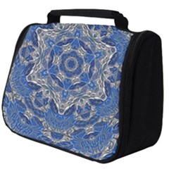 Mandala Rosette Kaleidoscope Abstract Background Full Print Travel Pouch (big)