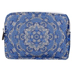 Mandala Rosette Kaleidoscope Abstract Background Make Up Pouch (medium)