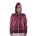 Sphere Spherical Metallic Colorful Circular Orb Women s Hooded Windbreaker View1