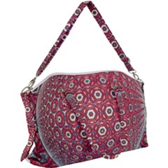 Sphere Spherical Metallic Colorful Circular Orb Canvas Crossbody Bag