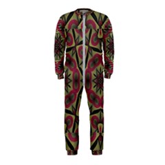 Mandala Rosette Pattern Kaleidoscope Abstract Onepiece Jumpsuit (kids)