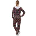 Mandala Rosette Pattern Kaleidoscope Abstract Women s Tracksuit View2