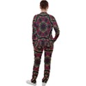 Mandala Rosette Pattern Kaleidoscope Abstract Casual Jacket and Pants Set View2