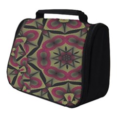 Mandala Rosette Pattern Kaleidoscope Abstract Full Print Travel Pouch (small)