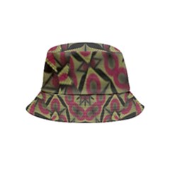 Mandala Rosette Pattern Kaleidoscope Abstract Bucket Hat (kids)