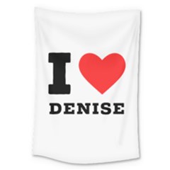 I Love Denise Large Tapestry by ilovewhateva