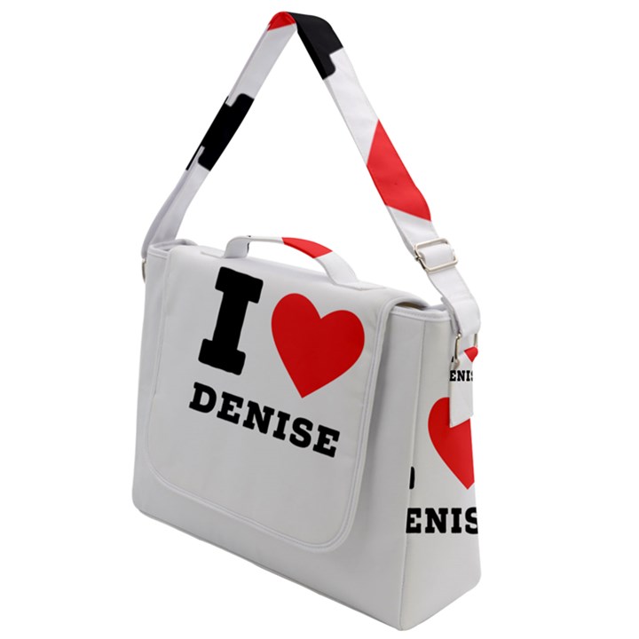 I love denise Box Up Messenger Bag