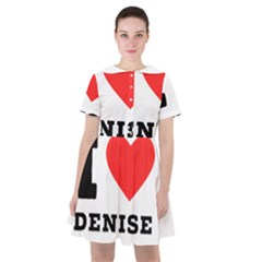 I Love Denise Sailor Dress by ilovewhateva